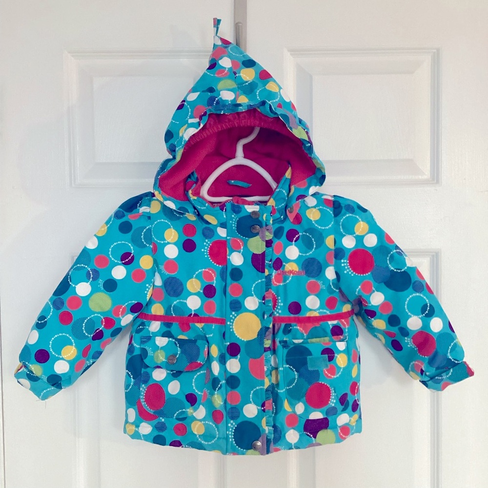 🛍️5/💲20🛍️ Mint! OSH KOSH Toddler winter jacket (#1a11)